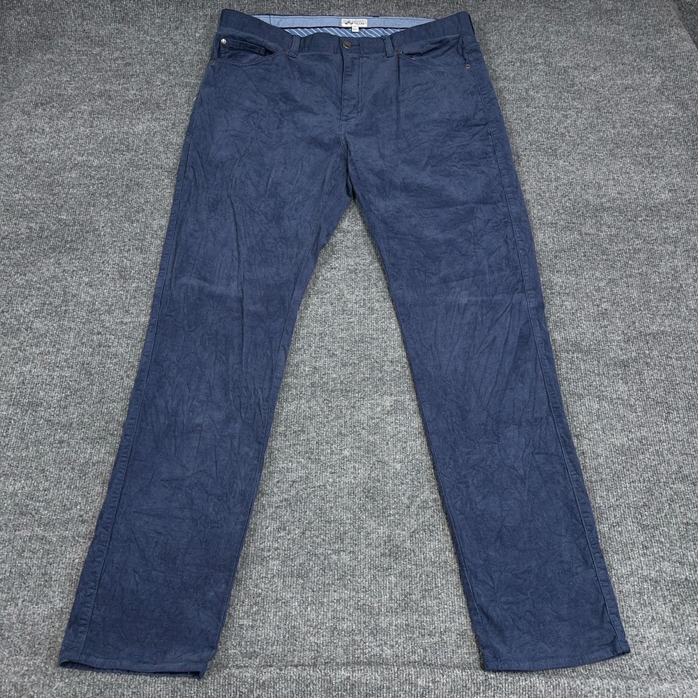 Peter Millar Corduroy Pants‎ Mens 36 (FITS 38x33) Superior Soft Trouser Stretch